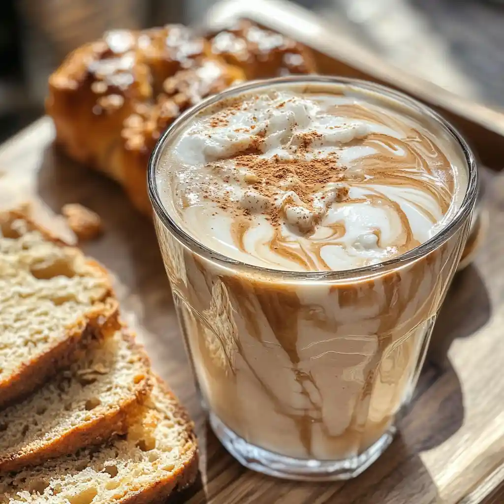 The Viral Tahini Coffee That’s Taking Over Your Feed 2 Tahini coffee served with brunch snacks