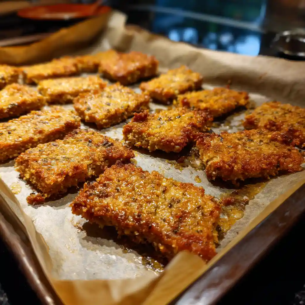 Discover Tempeh Parmesan Cheese: The Ultimate Vegan Parm You’ll Love 1 tempeh parmesan cheese baking process