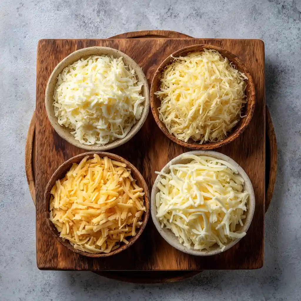 How to Make Cheesy Garlic Chicken Wraps – Quick Weeknight Favorite 1 Cheese options for garlic chicken wraps