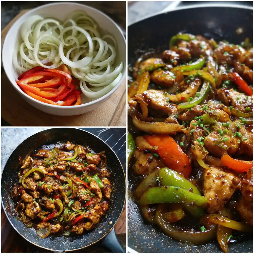 How To Make Black Pepper Chicken – Your New Stir-Fry Go-To 2 Black pepper chicken stir-fry cooking step-by-step process
