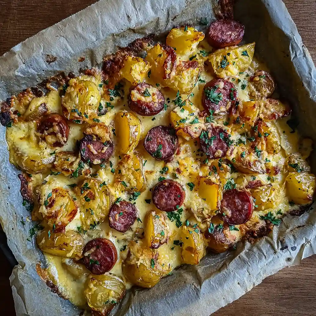 How to Make Cheesy Ranch Potatoes and Sausage - Pure Comfort on a Plate 1 ranch potatoes and smoked sausage