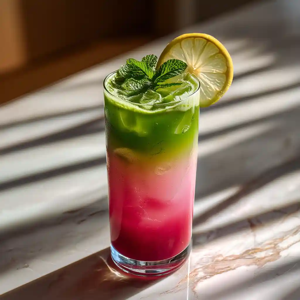 How to Make Watermelon Matcha Lemonade – Your New Favorite Summer Drink 1 Watermelon matcha lemonade