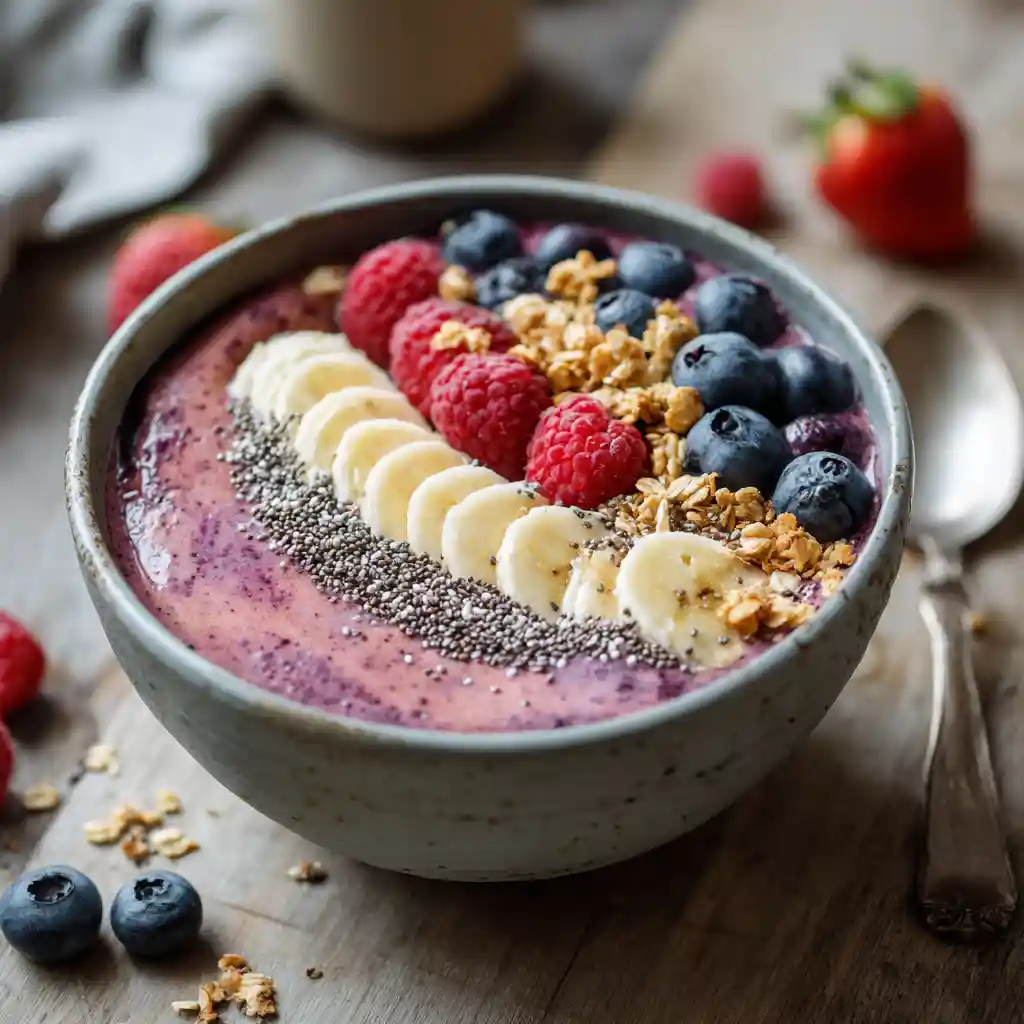 18 Lazy Day Breakfast Ideas That Are Easy, Healthy & Delicious 12 Fruit Smoothie Bowl with Greek Yogurt