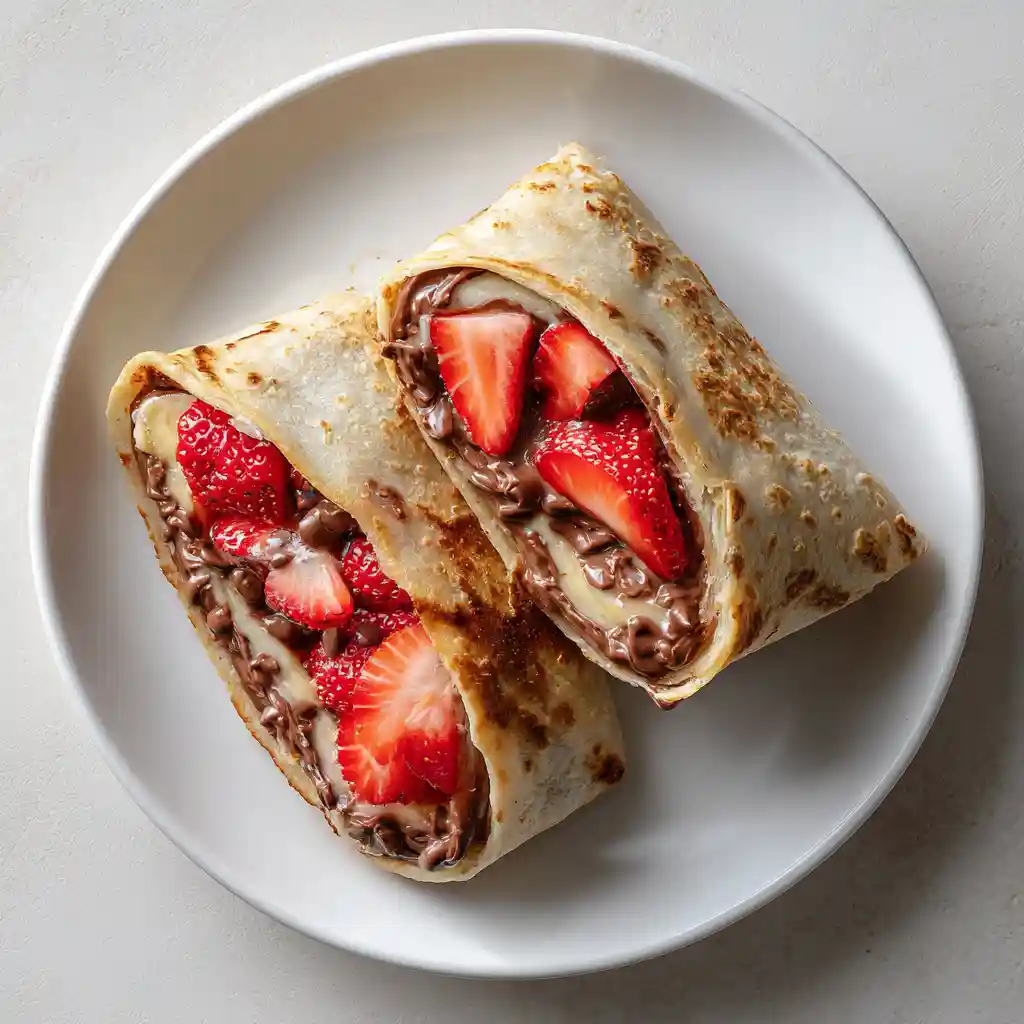Wrap Lunch Ideas for Work: Fold, Pack & Go! 10 Chocolate PB Delight