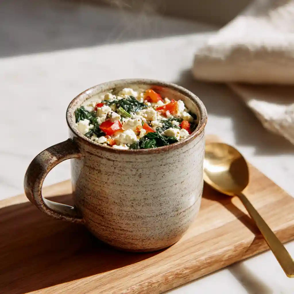 18 Lazy Day Breakfast Ideas That Are Easy, Healthy & Delicious 7 Egg White & Veggie Breakfast Mug