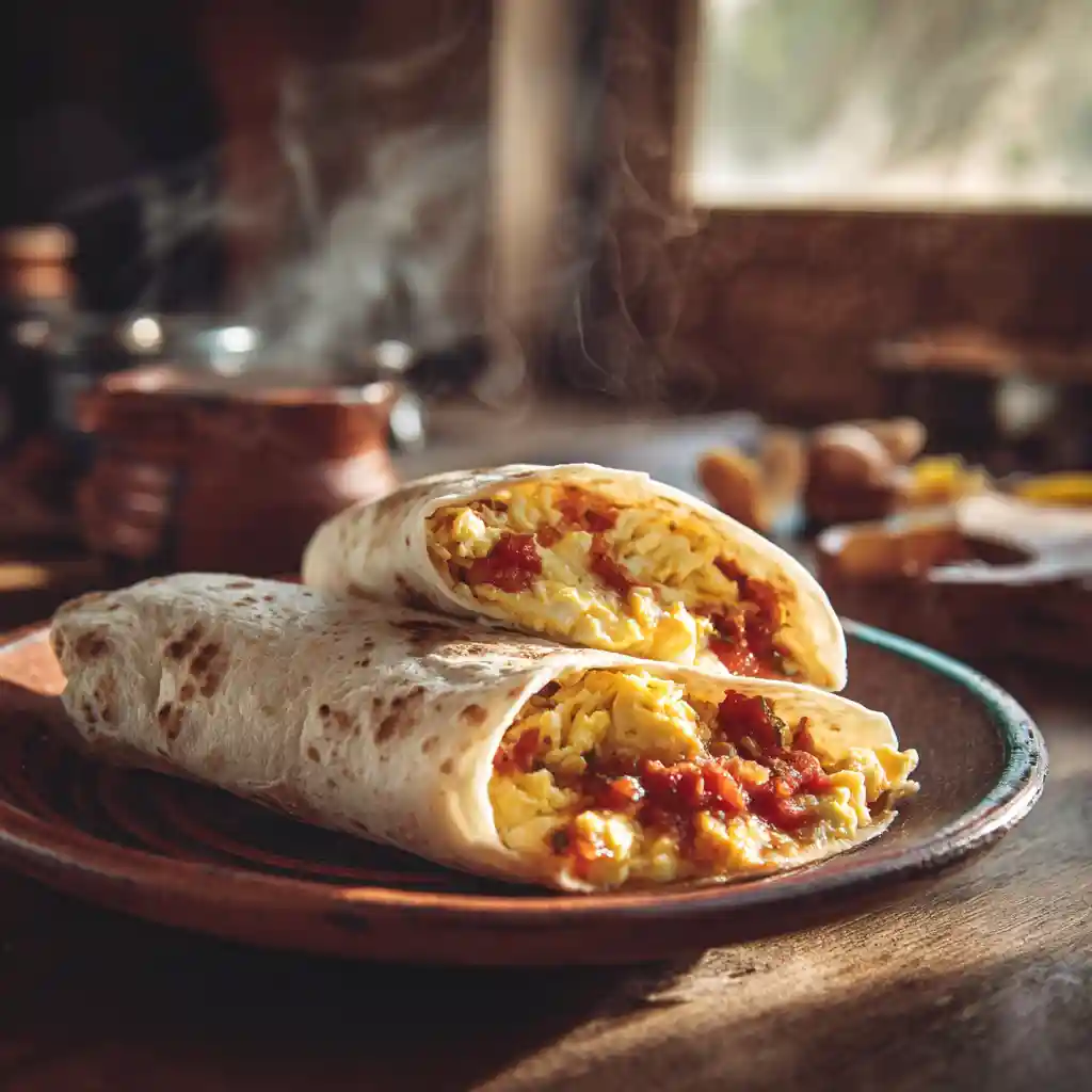 18 Lazy Day Breakfast Ideas That Are Easy, Healthy & Delicious 5 Microwave Scrambled Egg Wrap