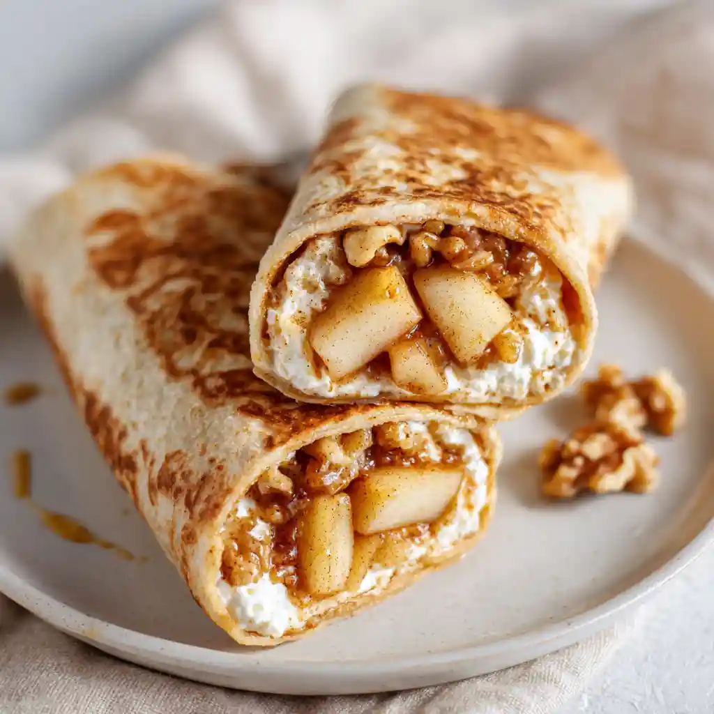Wrap Lunch Ideas for Work: Fold, Pack & Go! 9 Apple Pie Wrap