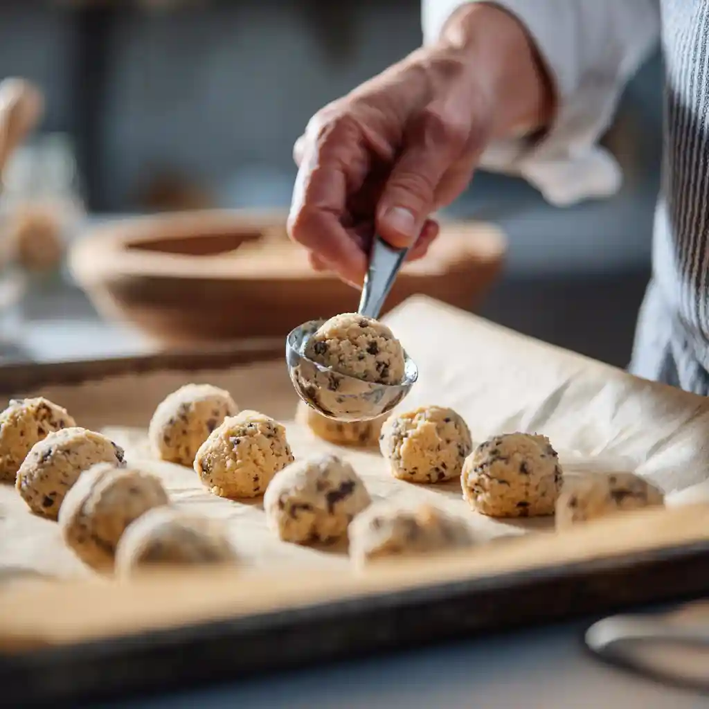 How to Make Frozen Yogurt Cookie Dough Bites You’ll Love 2 Scooping frozen yogurt cookie dough bites