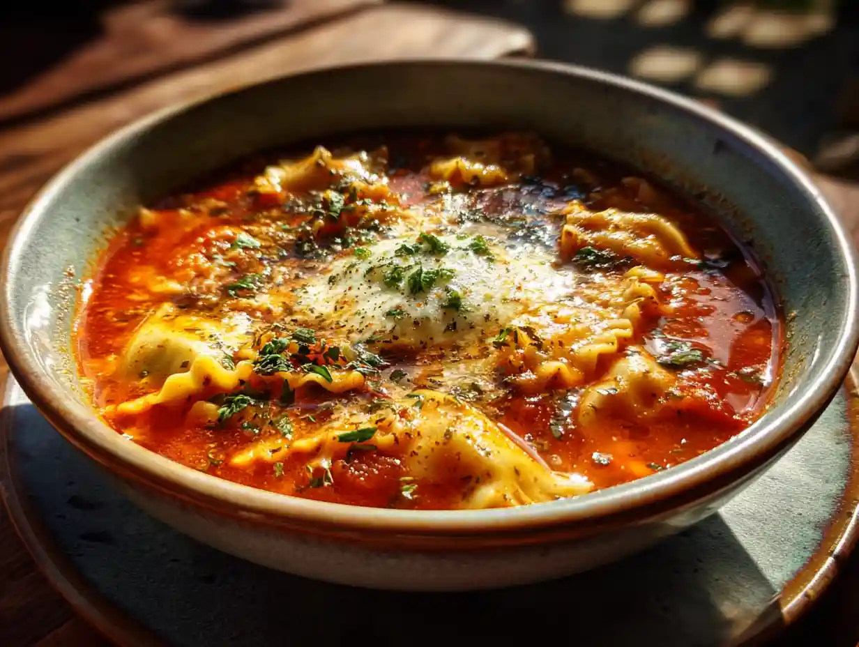 lasagna soup