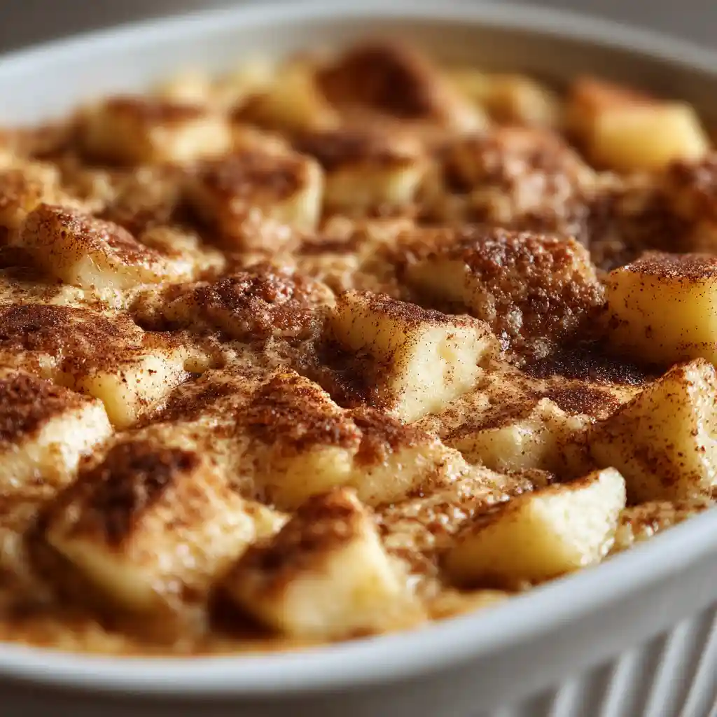 High-Protein Apple Cinnamon Cottage Cheese Bake Recipe 1 apple cinnamon cottage cheese bake
