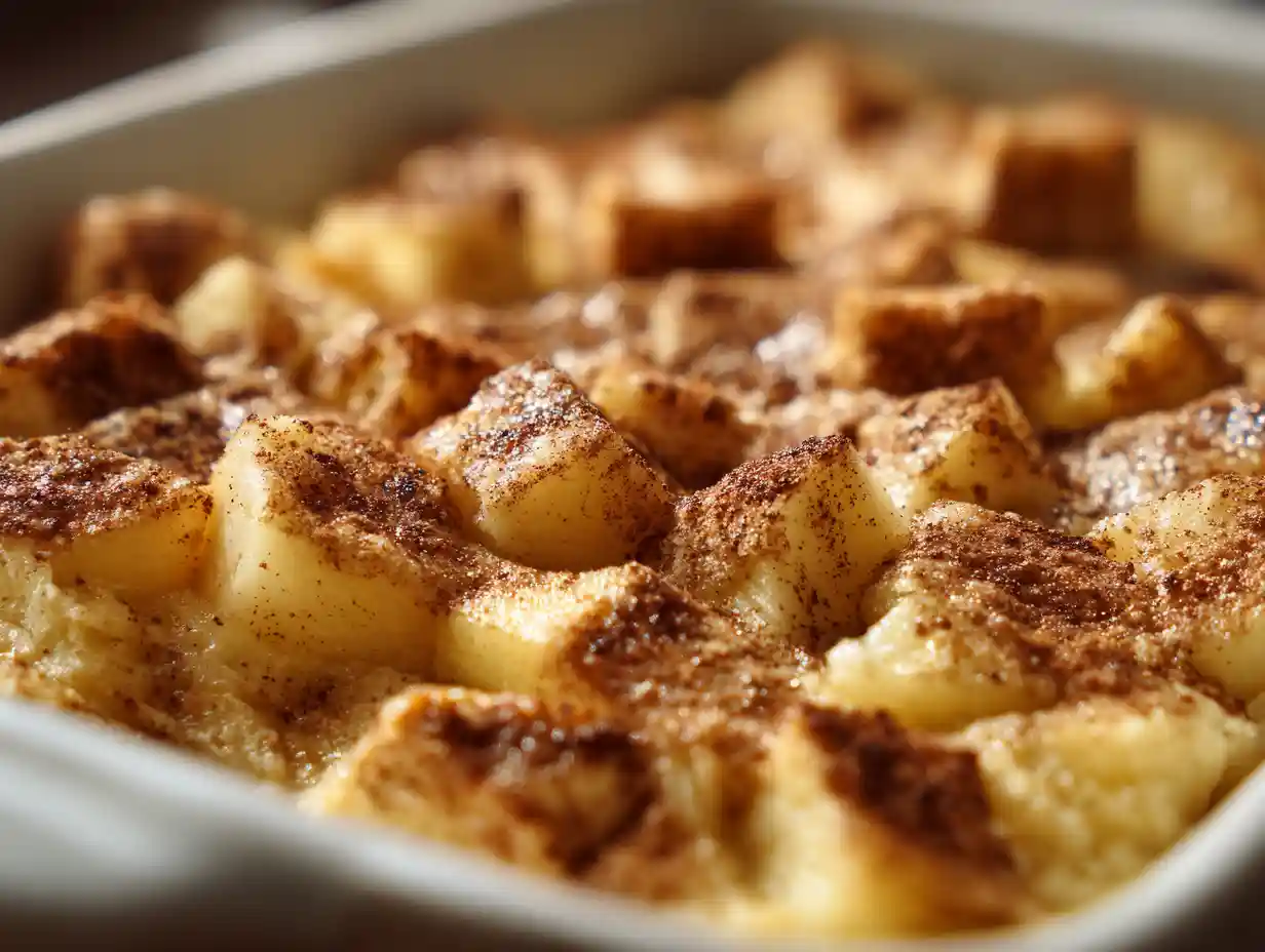 High-Protein Apple Cinnamon Cottage Cheese Bake Recipe 3 High-protein apple cinnamon cottage cheese bake