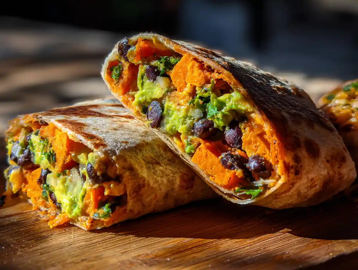 Sweet Potato Black Bean Avocado Breakfast Burritos – The Ultimate Morning Boost
