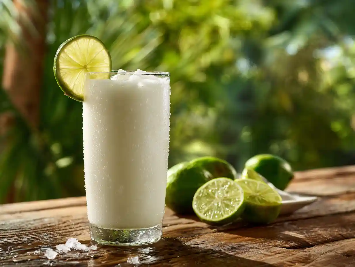 Colombian Coconut Limeade (Limonada de Coco) 2 Colombian Coconut Limeade