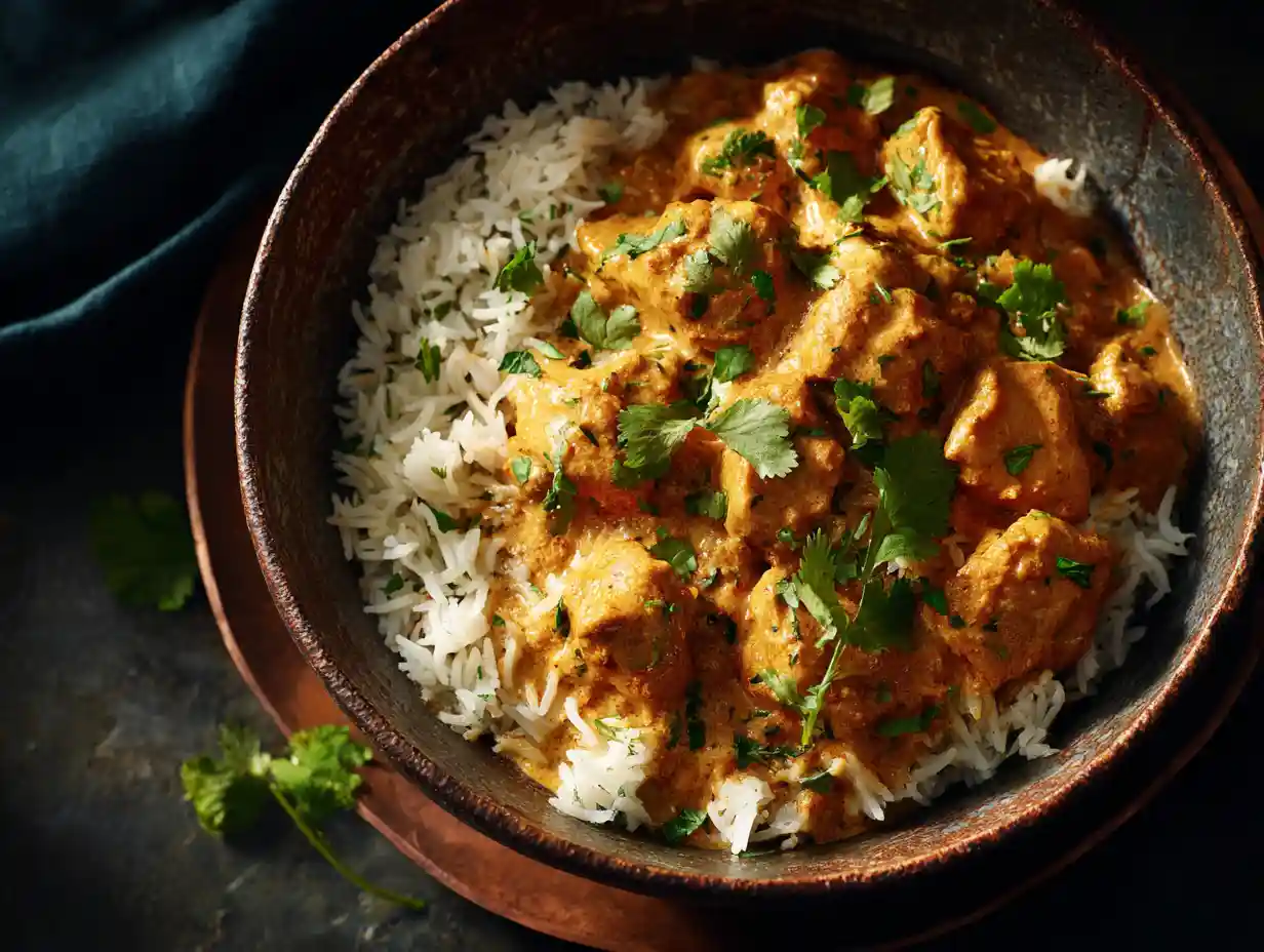 How To Make Crockpot Butter Chicken: 7 Easy, Healthy & Authentic Options 3 Crockpot Butter Chicken Served