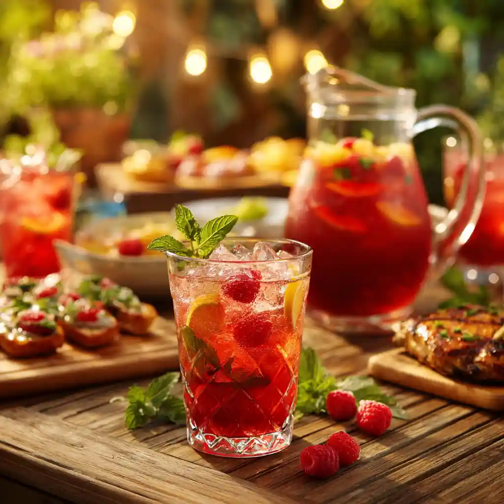 Easy & Refreshing Raspberry Peach Lemonade Recipe 1 Raspberry Peach Lemonade