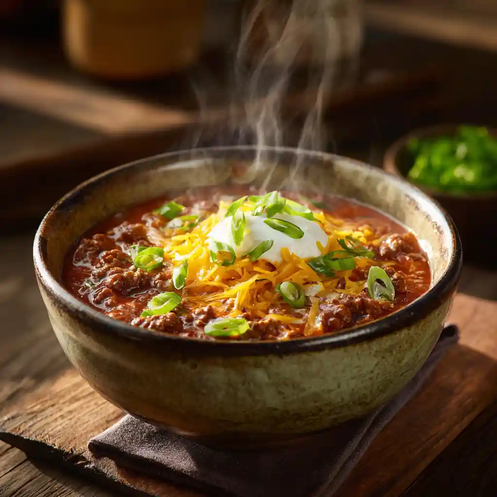 Hearty Stovetop Chili with Ground Beef (Quick & Bold) 1 Stovetop Chili With Ground Beef