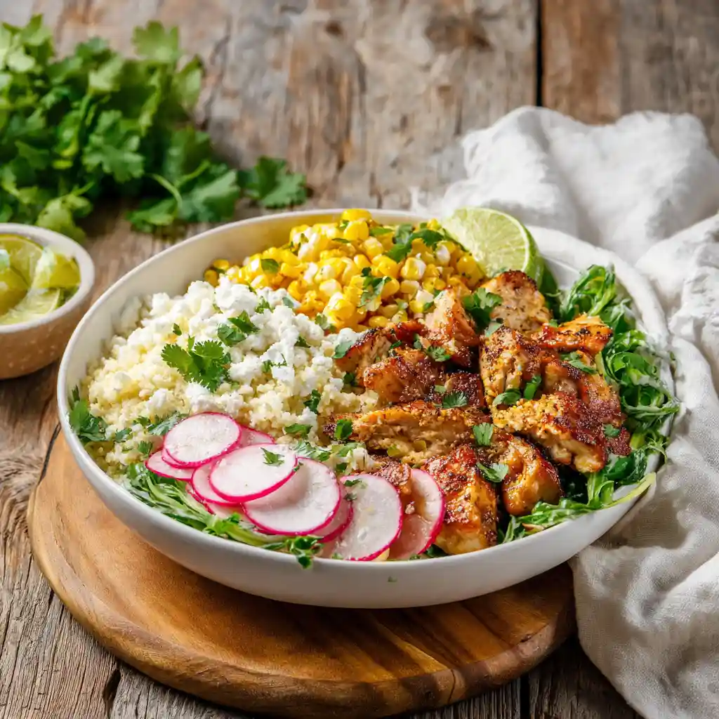 15 Ultimate Street Corn Chicken Bowl Meal Prep Ideas for Flavor-Packed Weeks 3 Zesty Lime & Herb Bowl