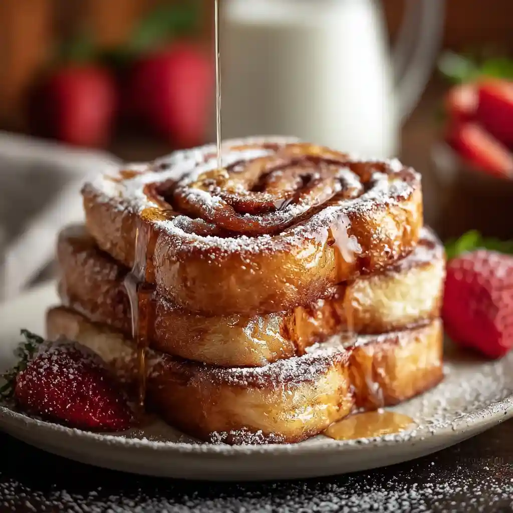 Quick & Easy Cinnamon Roll French Toast: The Ultimate Recipe 1 cinnamon roll French toast