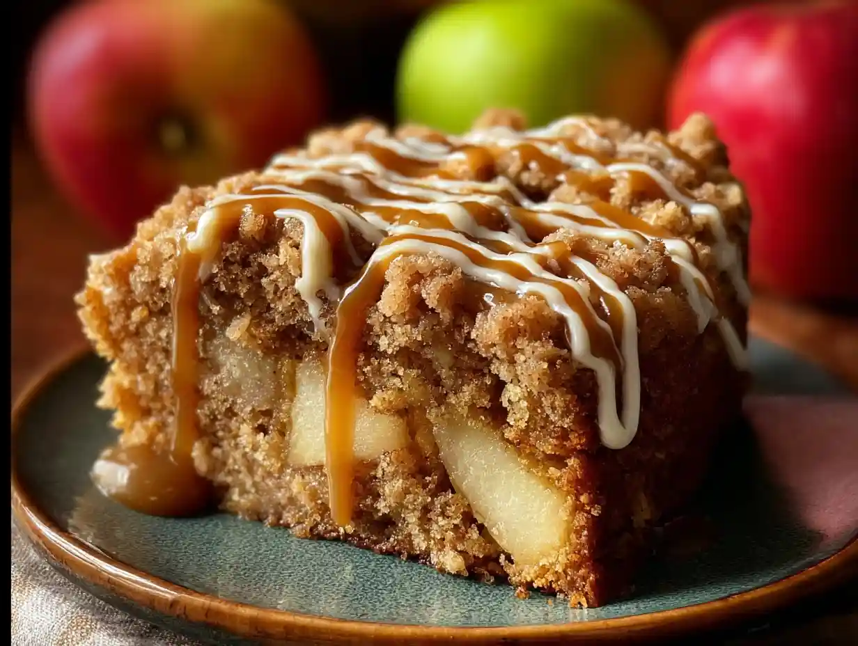 Apple Spice Cake Using Box Cake