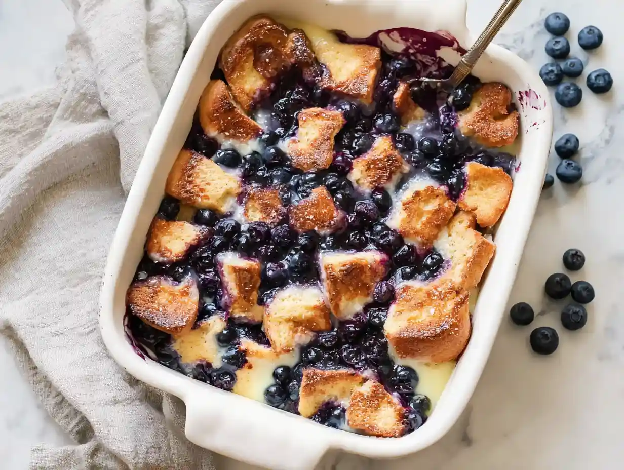 The Ultimate Best Blueberry French Toast Casserole