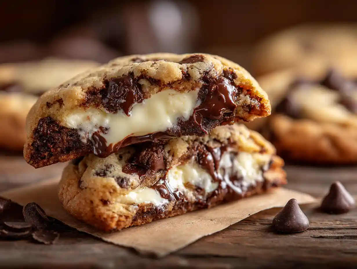 Chocolate Chip Cheesecake Cookies