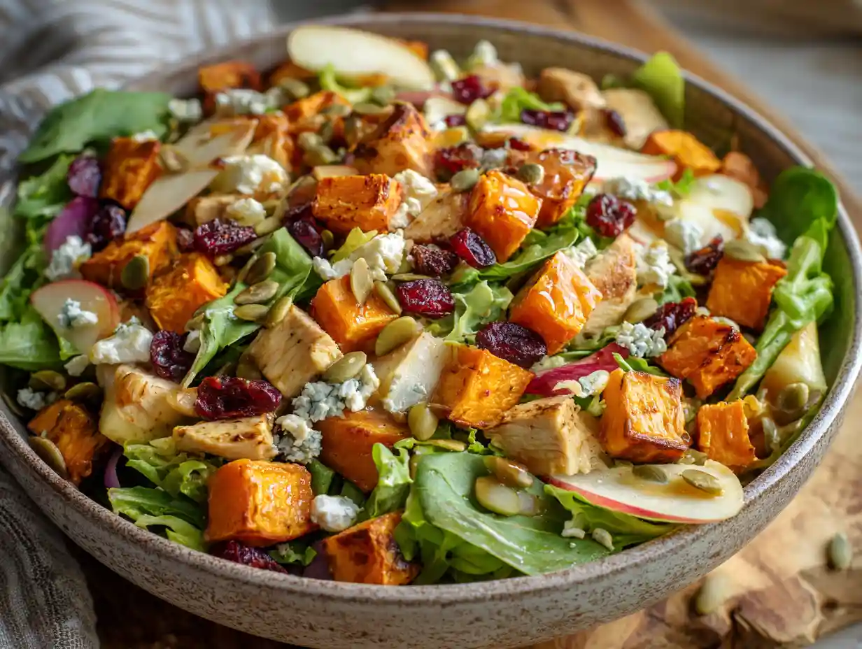 Chopped Fall Harvest Salad Recipe