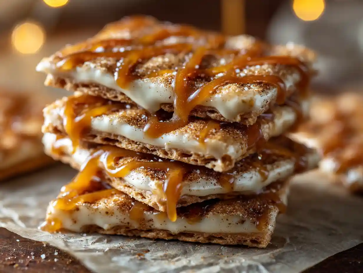 Churro Saltine Toffee