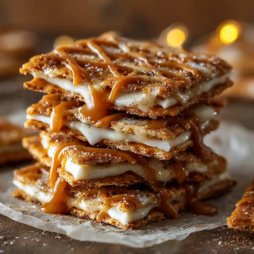 Incredibly Easy Churro Saltine Toffee: Irresistibly Addictive! 1 Churro Saltine Toffee
