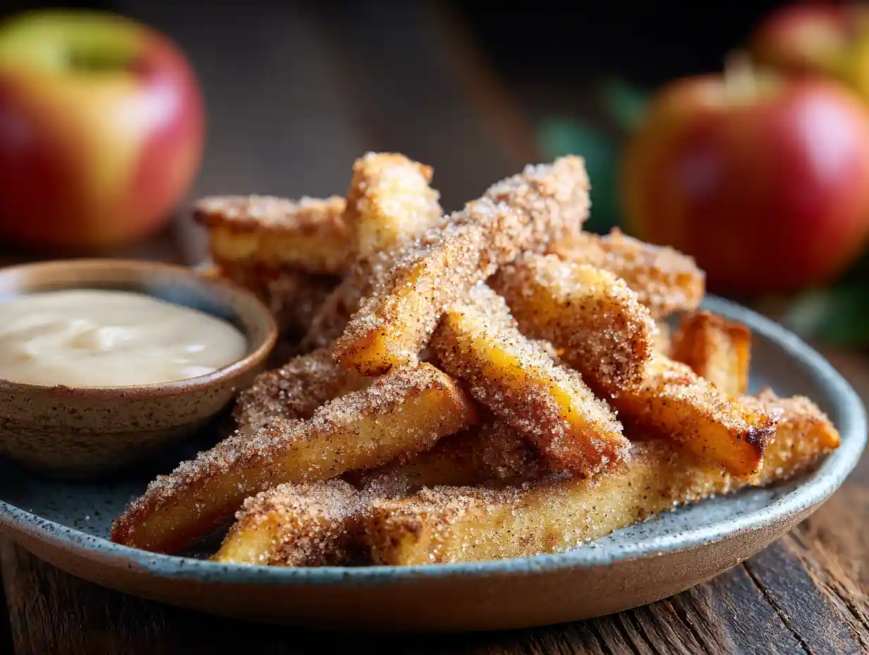 Crispy Air Fryer Apple Fries