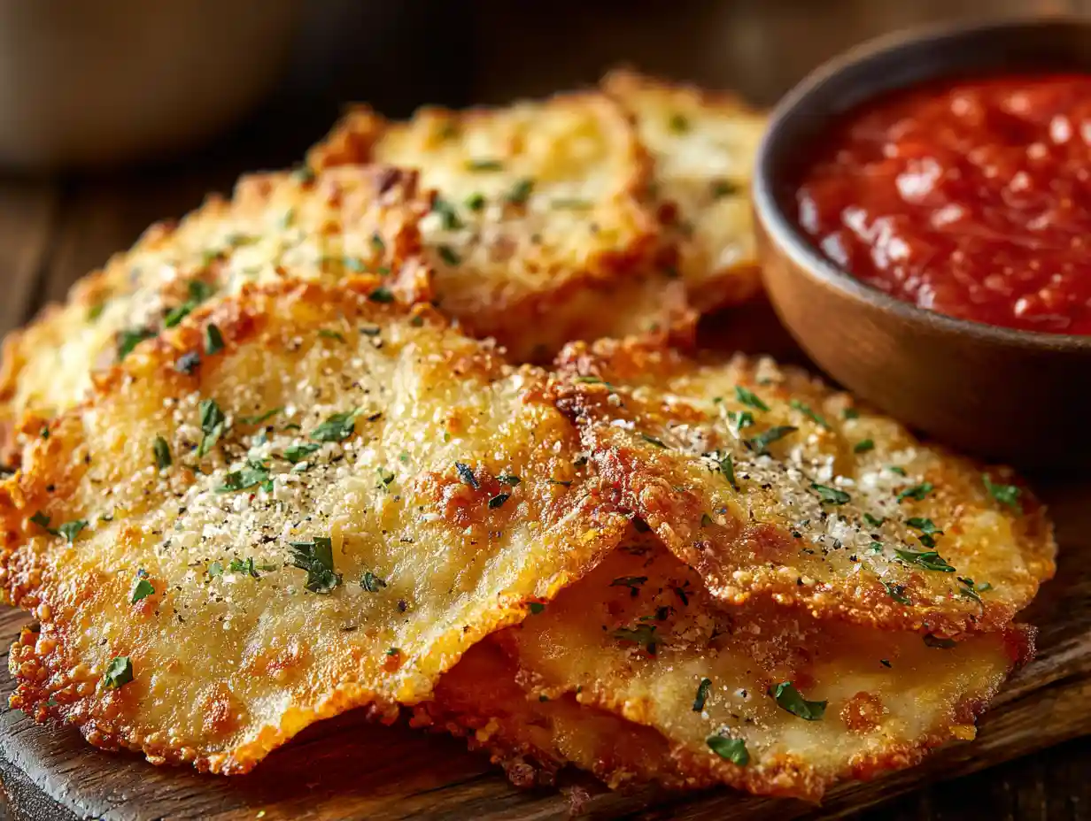 Crispy Pizza Chips