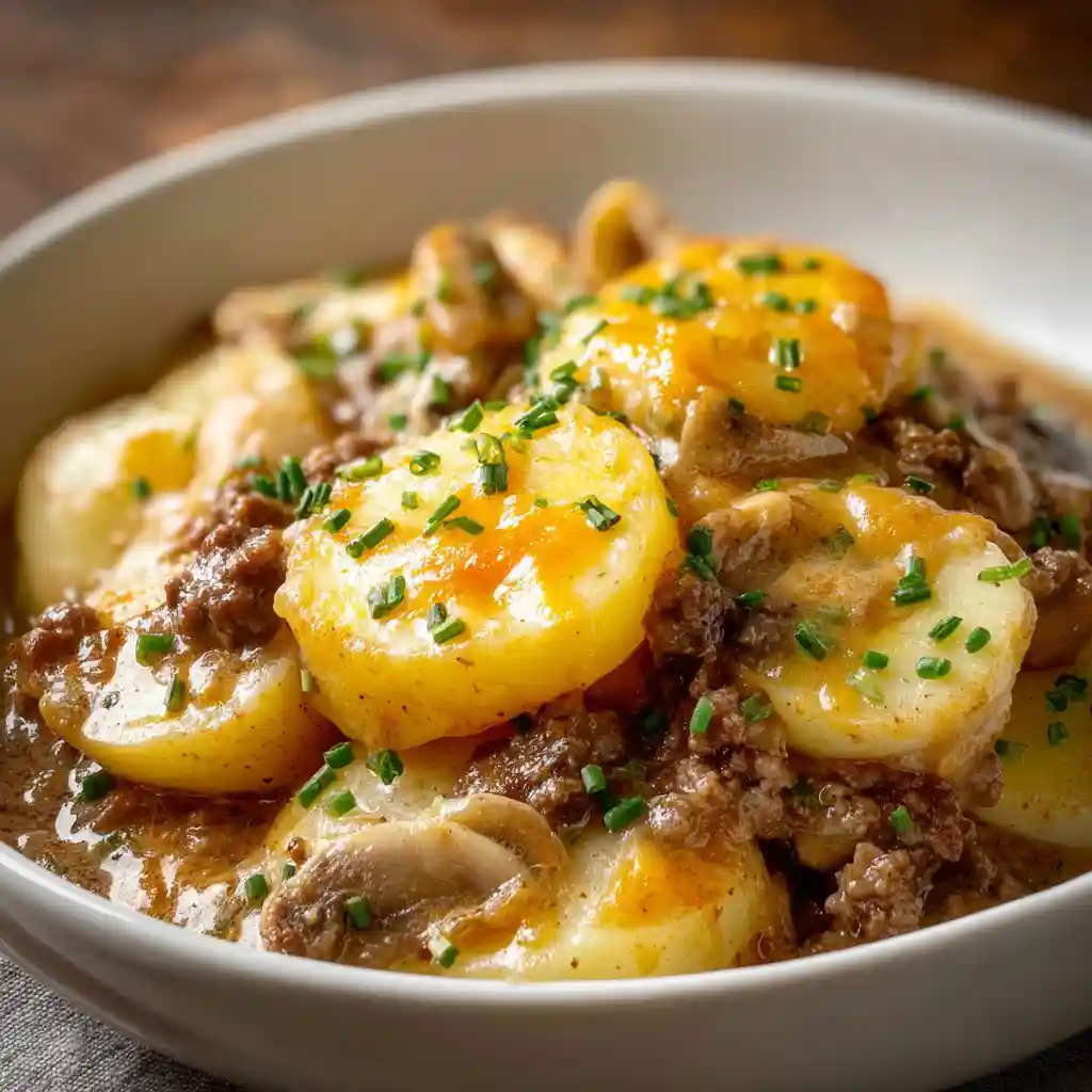 The Ultimate Crockpot Hamburger Potato Casserole Recipe 1 Crockpot Hamburger Potato Casserole