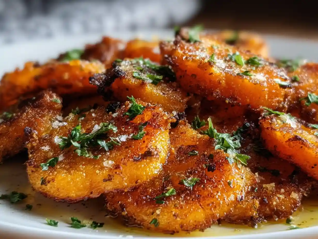 Healthy Smashed Carrots