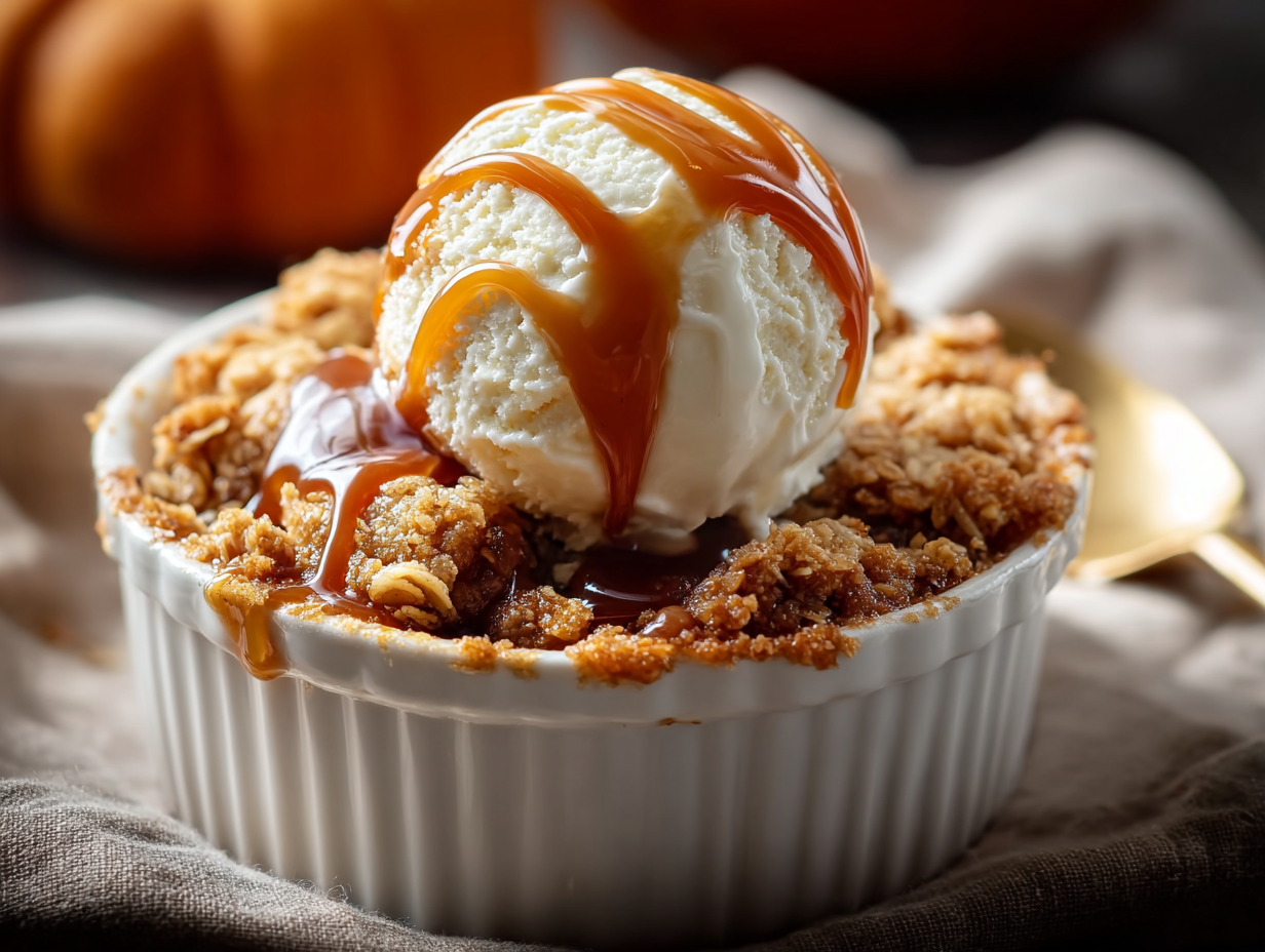 Pumpkin Pie Crisp