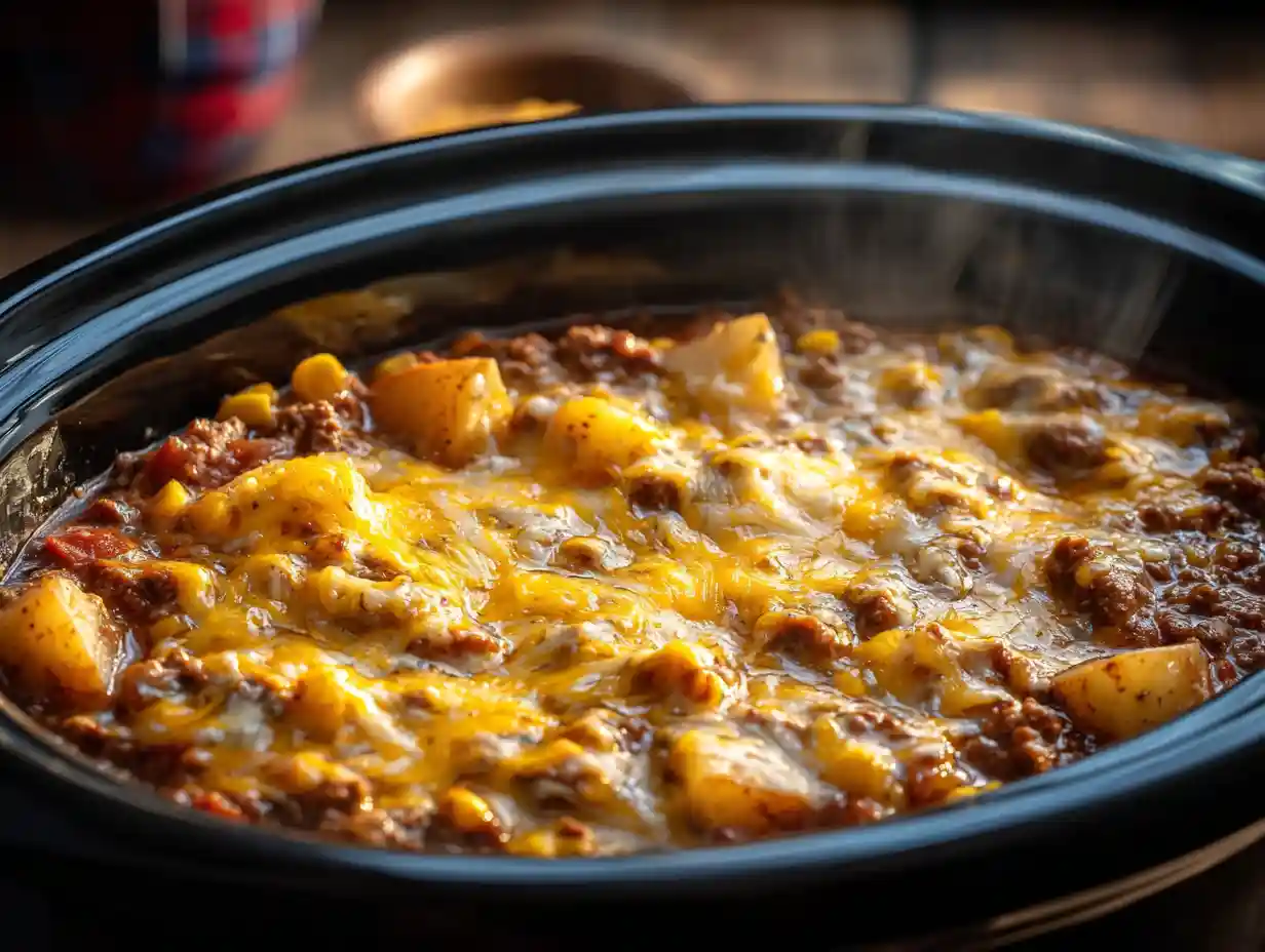 The Ultimate Slow Cooker Cowboy Casserole Recipe