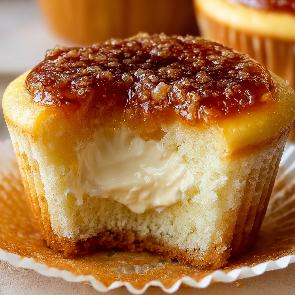 The Ultimate Vanilla Bean Crème Brûlée Cheesecake Cupcakes Recipe 1 Vanilla Bean Crème Brûlée Cheesecake Cupcakes