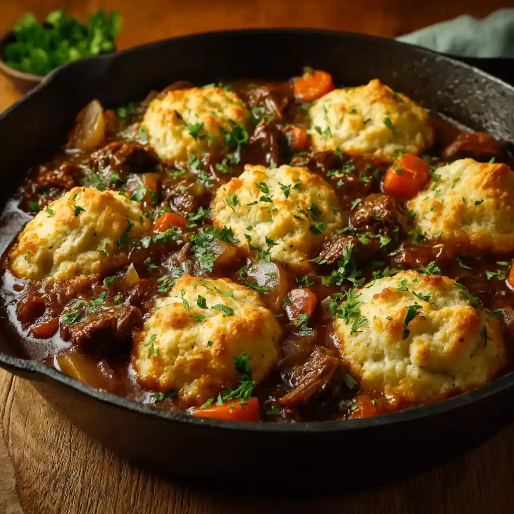 Ultimate Comfort Beef Stew with Cheddar Herb Dumplings 1 Beef Stew with Cheddar Herb Dumplings