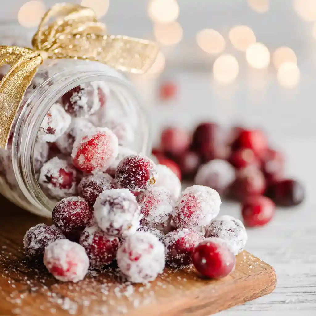 Simple Candied Cranberries: Dazzling Sweet-Tart Pop 1 Candied Cranberries