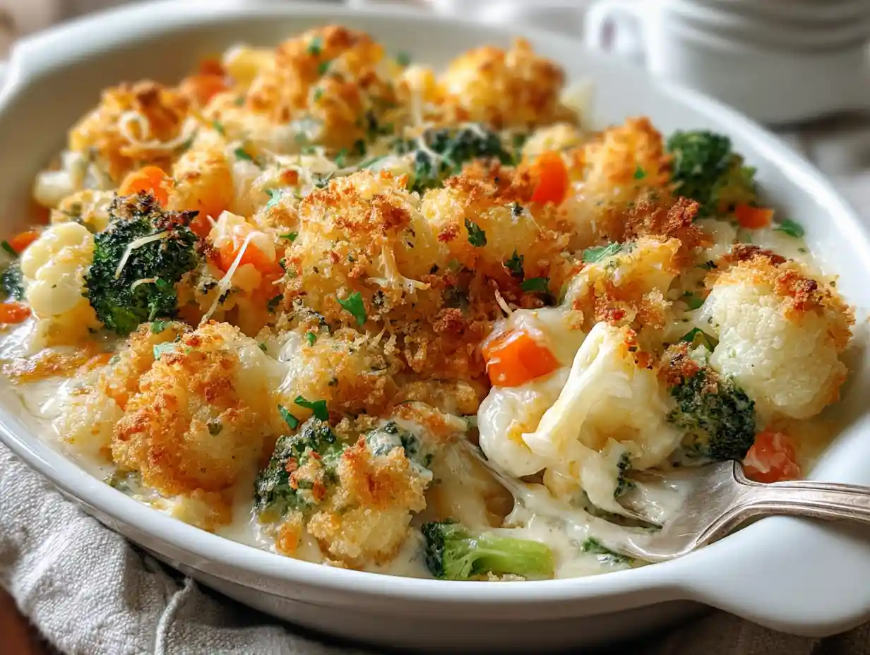 Creamy Winter Vegetable Casserole