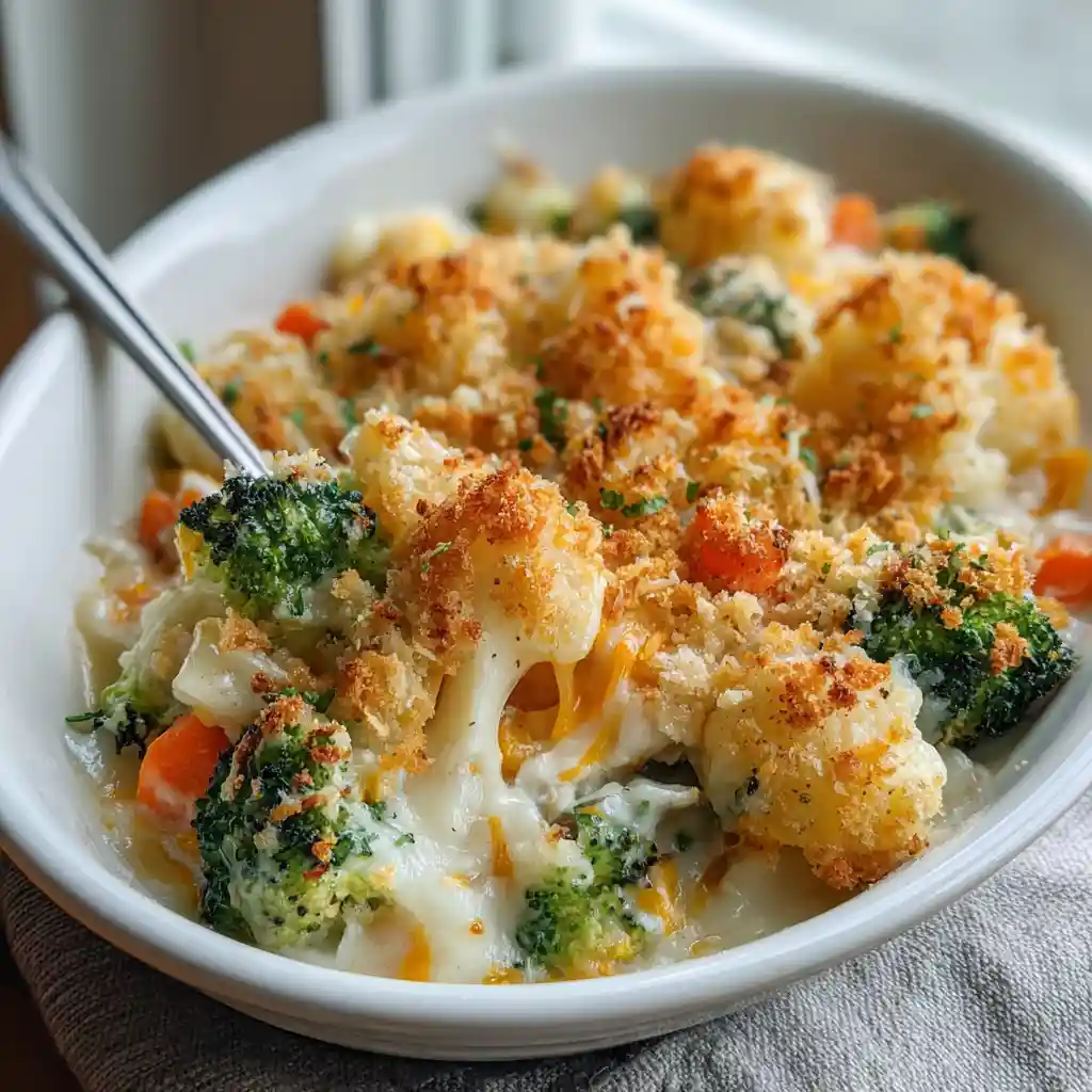 Creamy Winter Vegetable Casserole