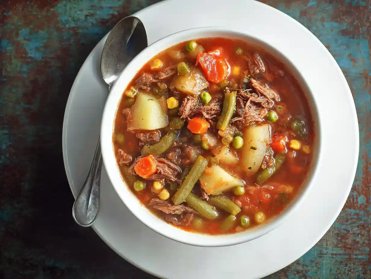 Ultimate Old Fashioned Vegetable Beef Soup Recipe 2 Old Fashioned Vegetable Beef Soup