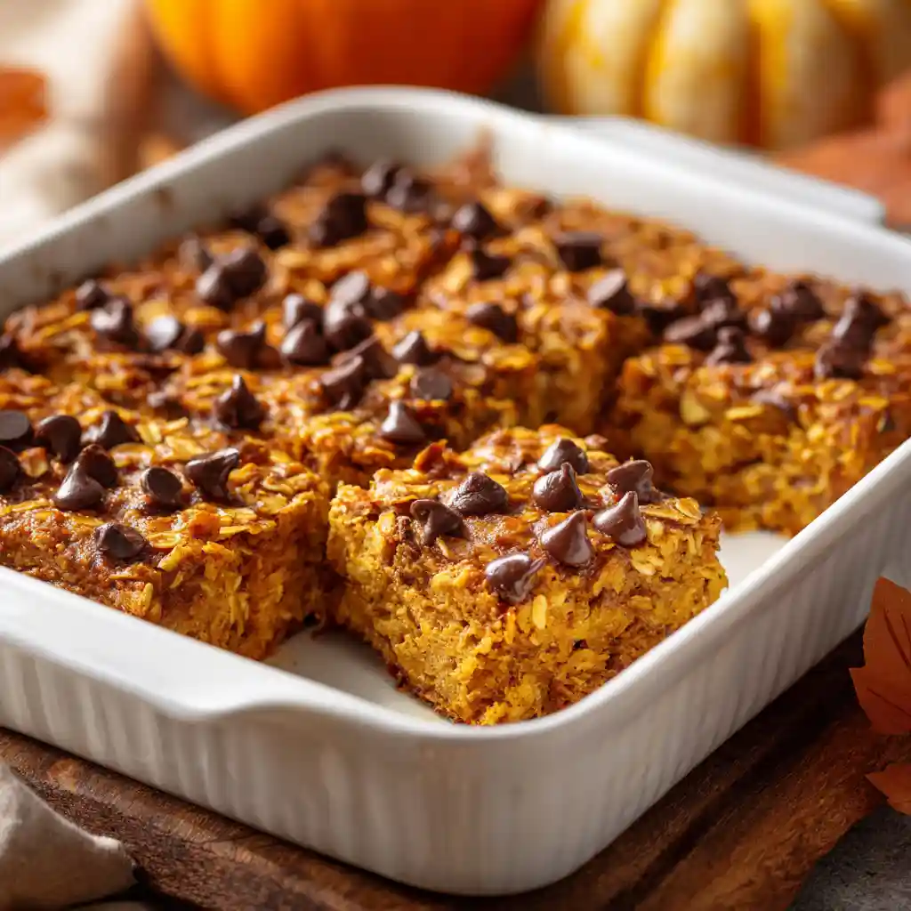 Pumpkin Baked Oatmeal 