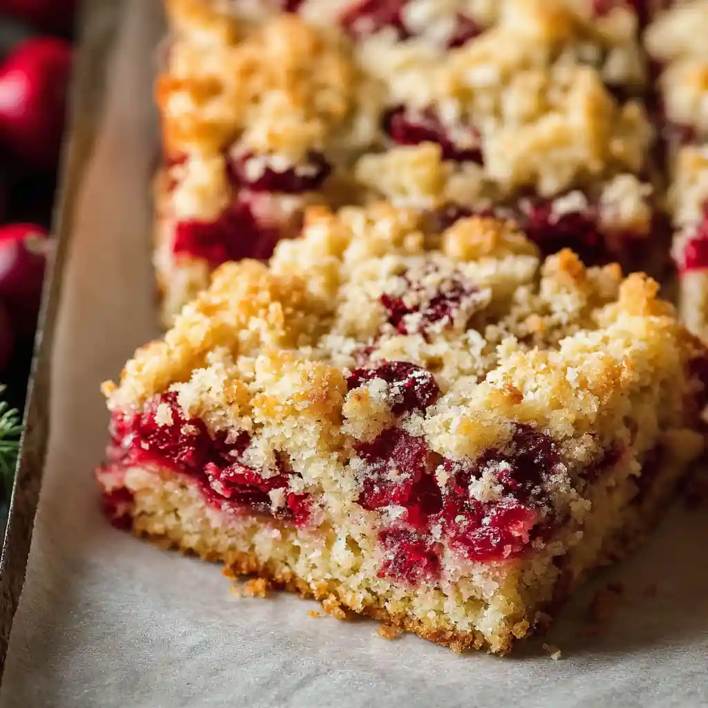 Christmas Cranberry Bars