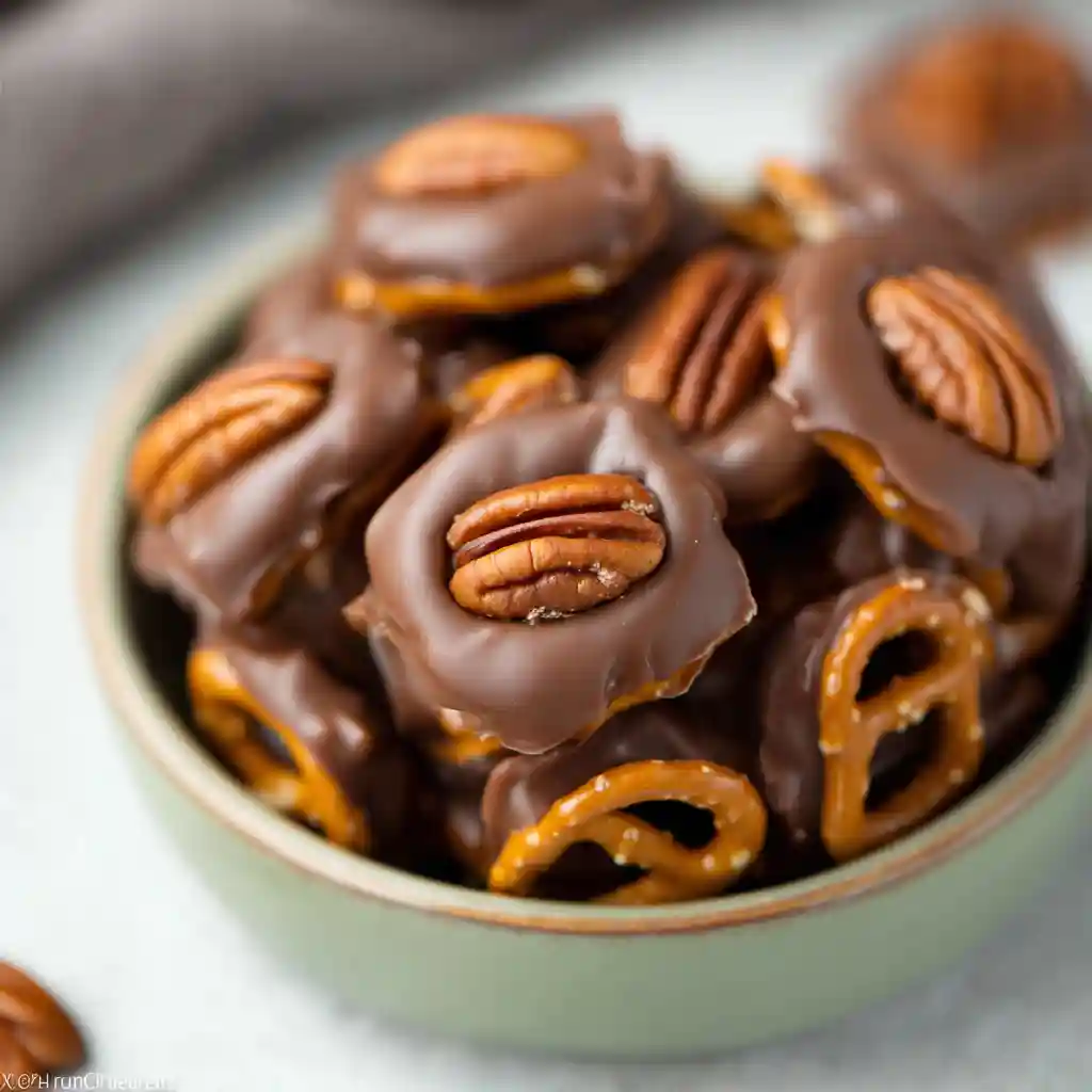 Pecan Rolo Pretzels