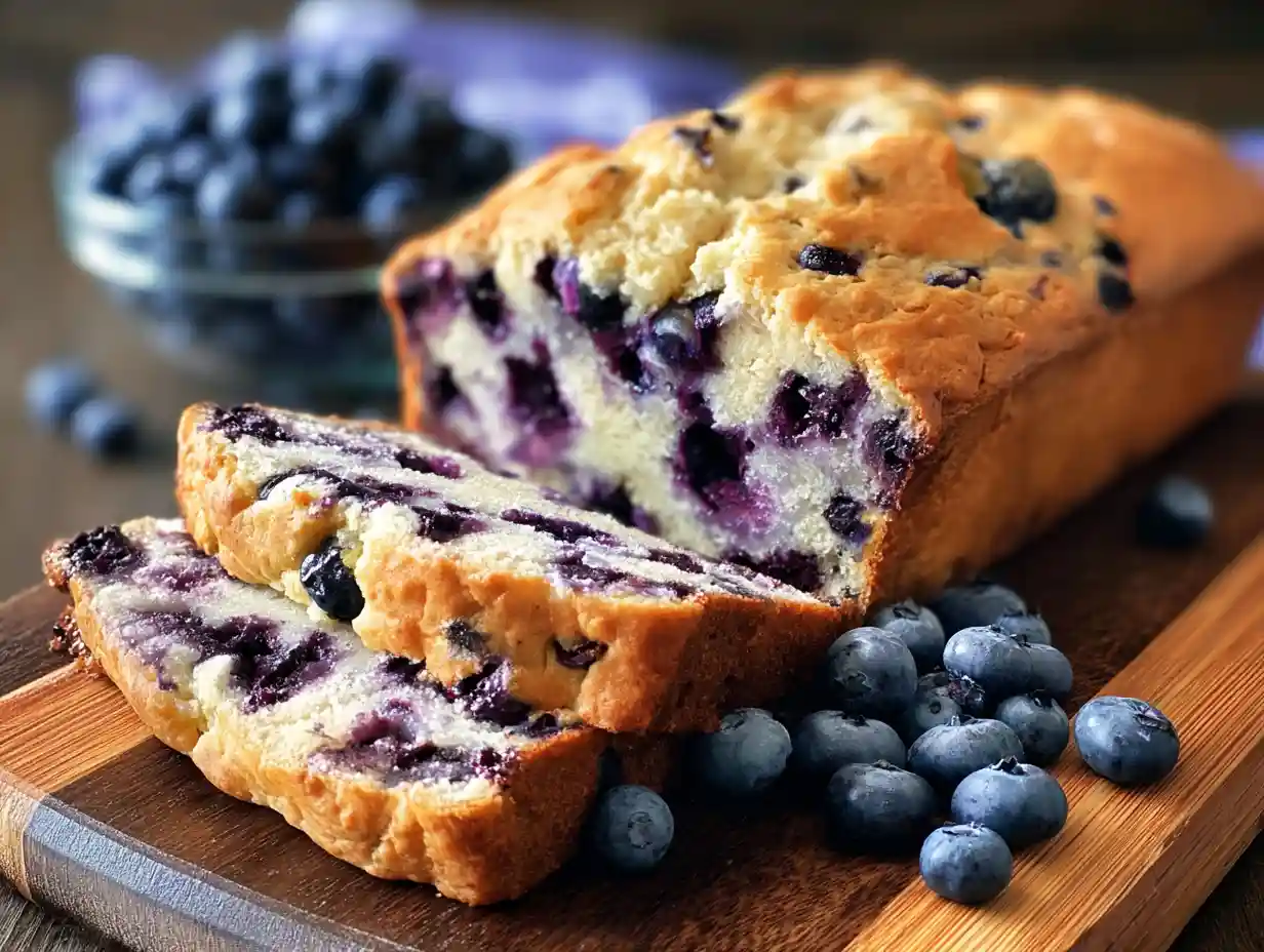 Amazing Blueberry Cream Cheese Bread: Simple Recipe!