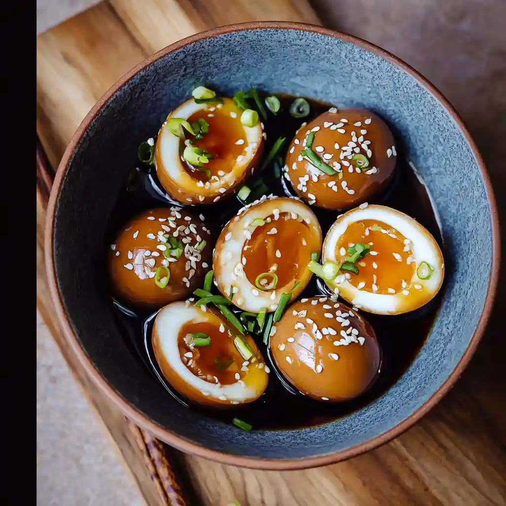 soy sauce eggs