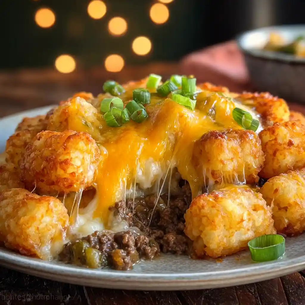 Ground Beef and Tater Tot Casserole