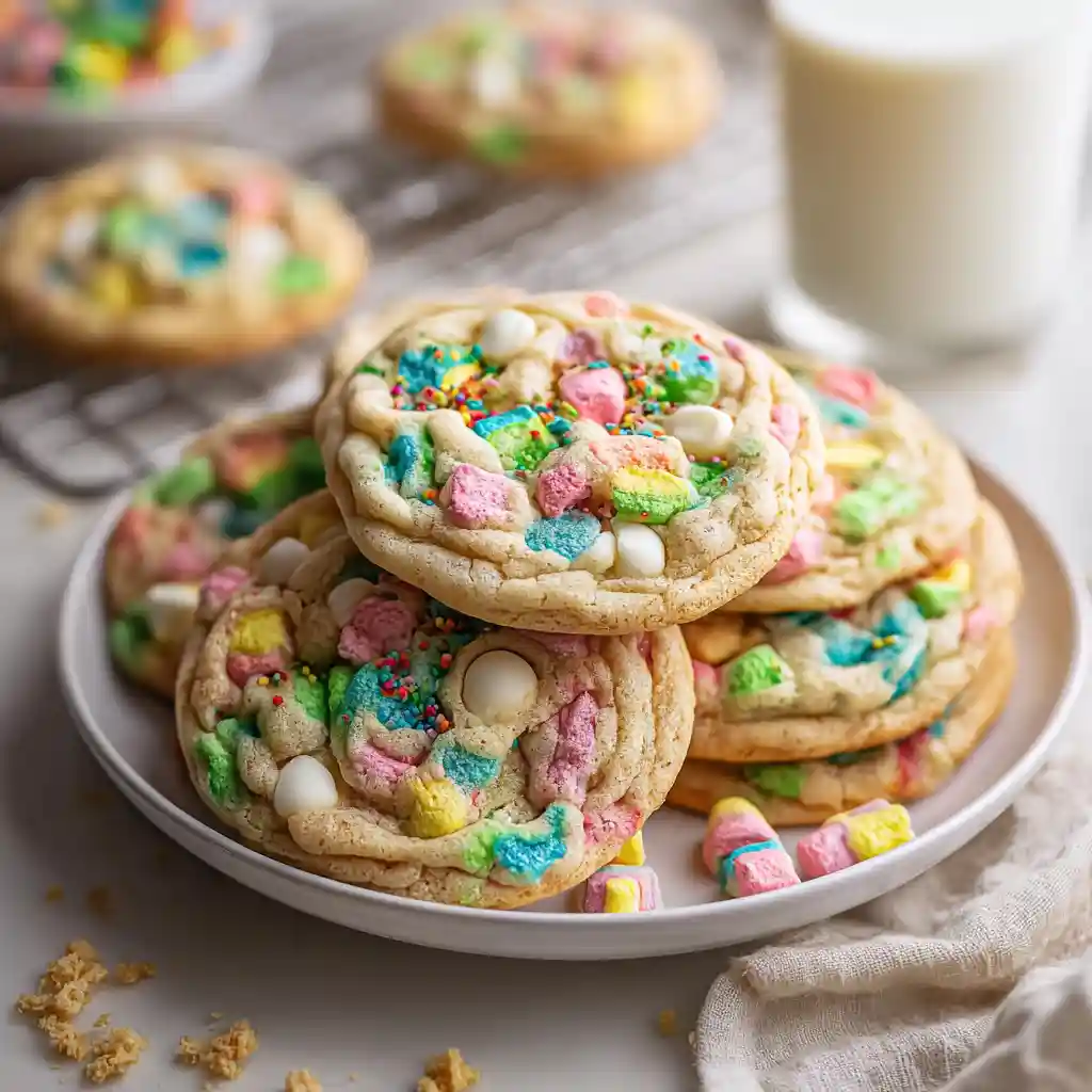 Lucky Charms Cookies