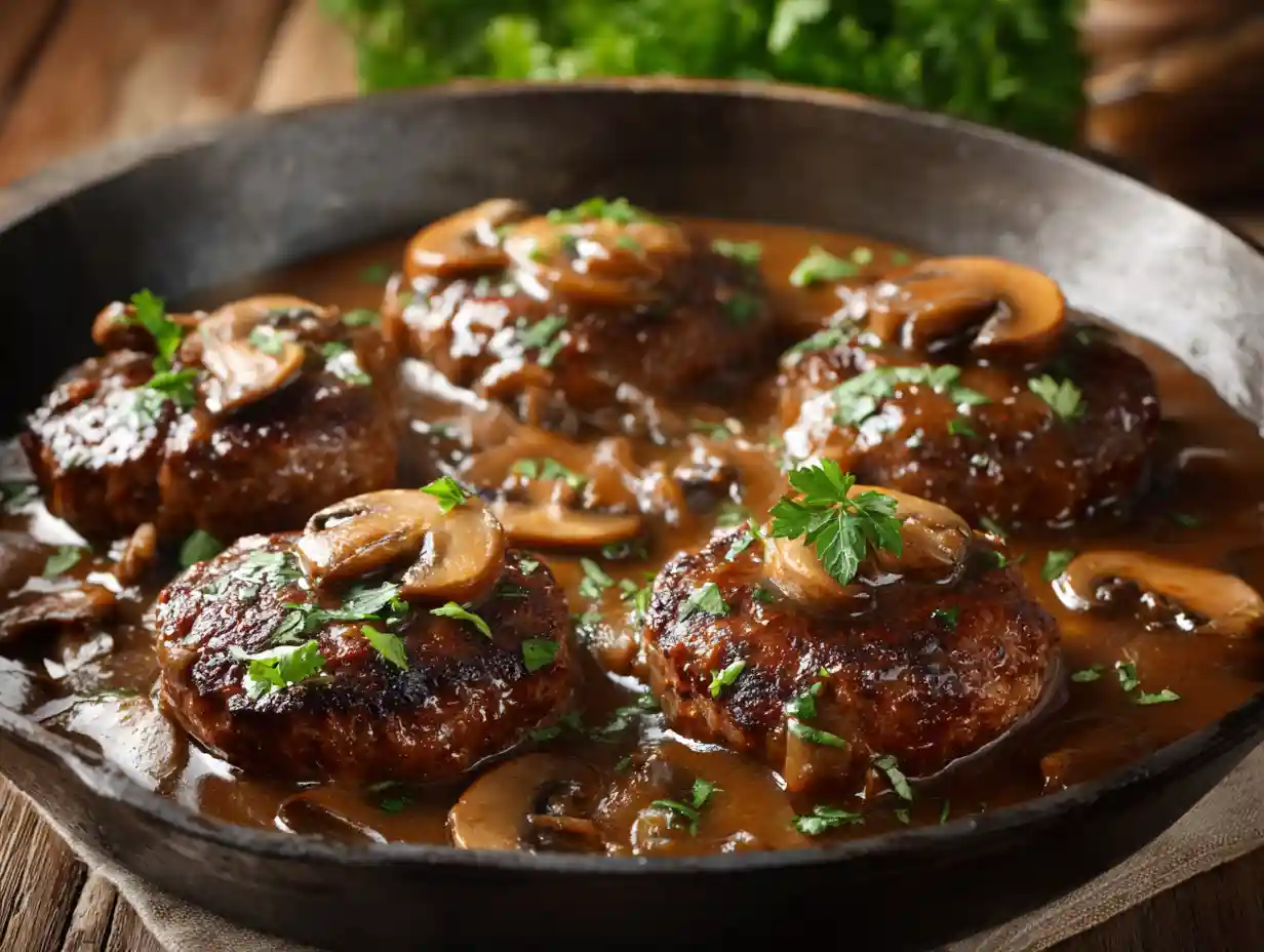 Ultimate Homemade Salisbury Steak with Gravy