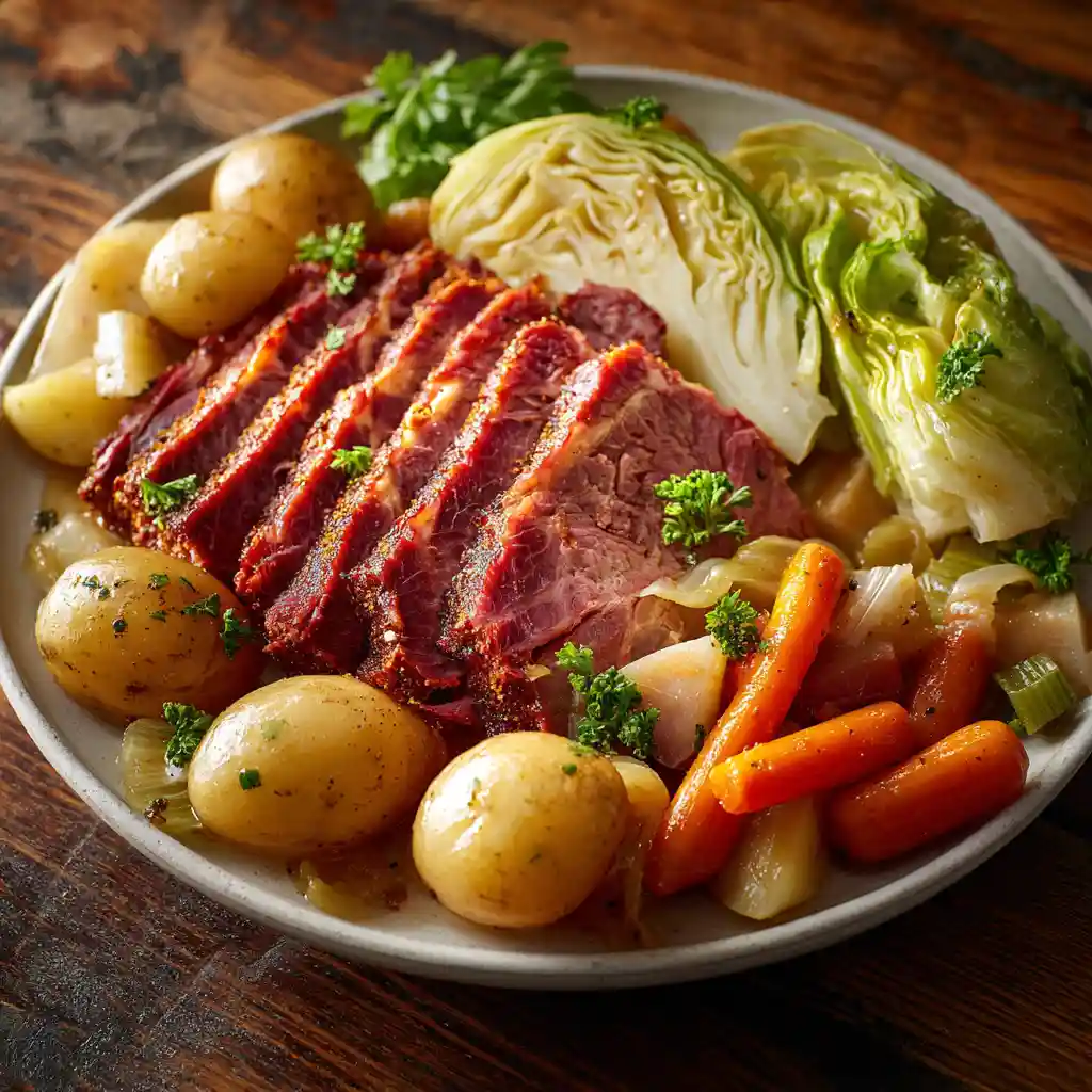 Easy Slow Cooker Corned Beef and Cabbage 1 Slow Cooker Corned Beef and Cabbage