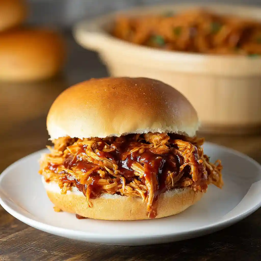 The Ultimate Easy Crockpot BBQ Chicken 3 Crockpot BBQ Chicken